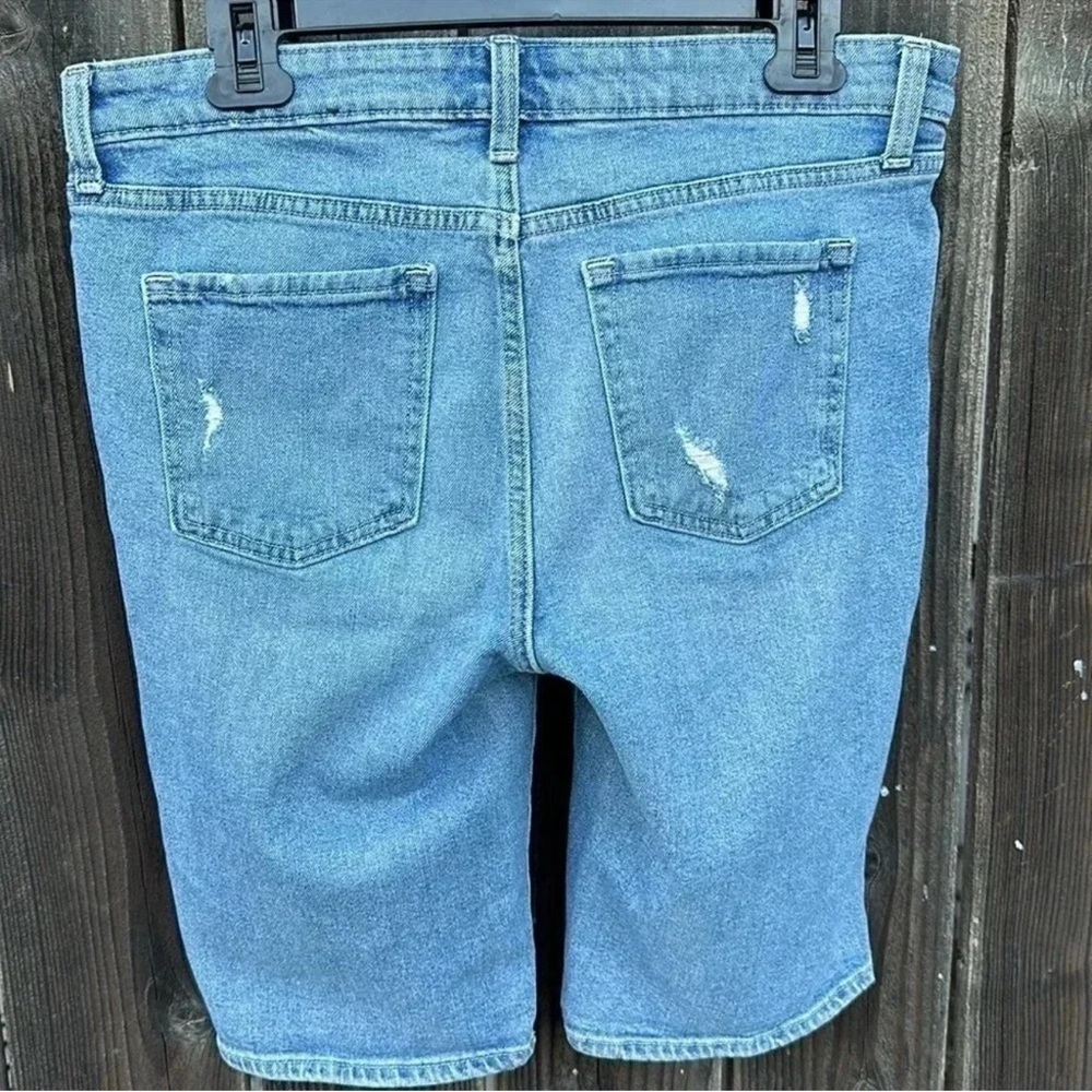 Gap Blue Denim Shorts Women’s Size 30 - Picture 2 of 4